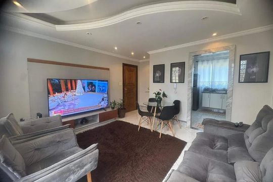 Sala de apartamento à venda com 3 quartos, 118m² em Barreiro, Belo Horizonte