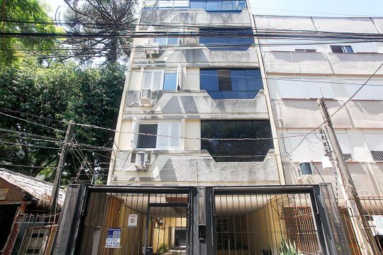 Fachada de apartamento à venda com 2 quartos, 85m² em Santana, Porto Alegre