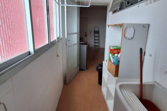 Área de serviço de apartamento à venda com 3 quartos, 103m² em Oswaldo Cruz, São Caetano do Sul