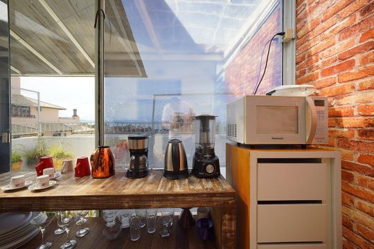 Cozinha de apartamento para alugar com 2 quartos, 116m² em Canasvieiras, Florianópolis