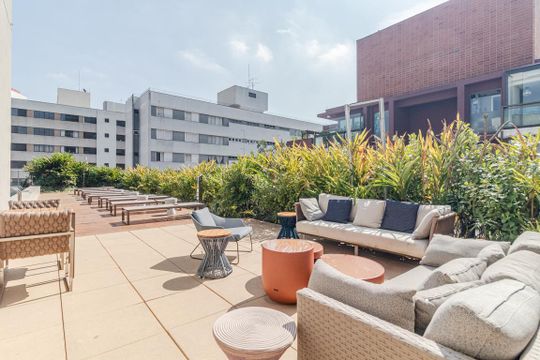 Área comum - Piscina de kitnet/studio à venda com 1 quarto, 25m² em Perdizes, São Paulo