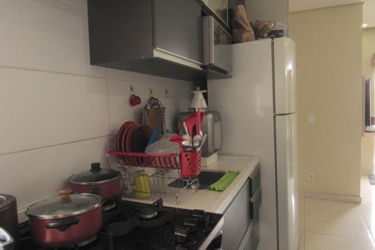 Cozinha - Área de Serviço de apartamento para alugar com 3 quartos, 65m² em Novo Osasco, Osasco