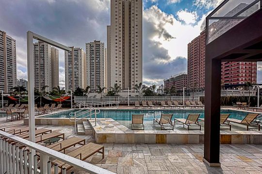 Área comum - Piscina de apartamento à venda com 3 quartos, 137m² em Centro, São Bernardo do Campo