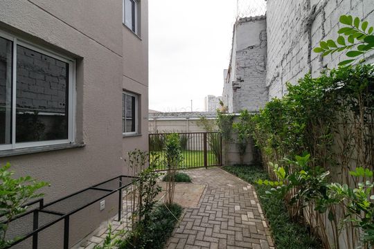 Área comum de kitnet/studio à venda com 1 quarto, 25m² em Barra Funda, São Paulo