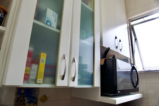 Cozinha - Detalhe Armário de apartamento à venda com 4 quartos, 140m² em Cinquentenario, Belo Horizonte