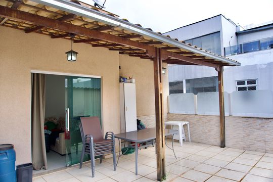 Cobertura - Àrea Externa de apartamento à venda com 4 quartos, 140m² em Cinquentenario, Belo Horizonte