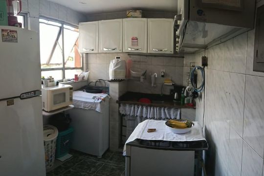 Cozinha de apartamento à venda com 2 quartos, 60m² em Fátima, Niterói