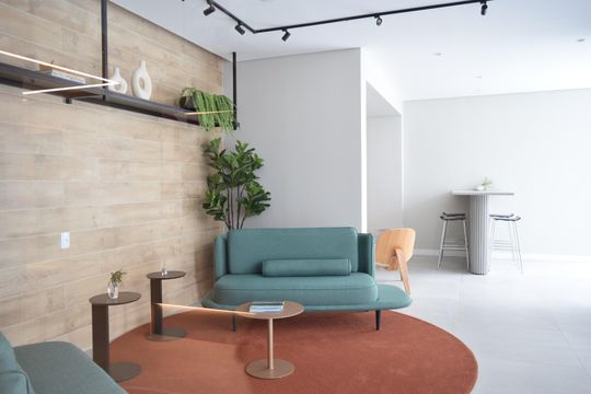 Área comum de kitnet/studio à venda com 1 quarto, 27m² em Pompeia, São Paulo
