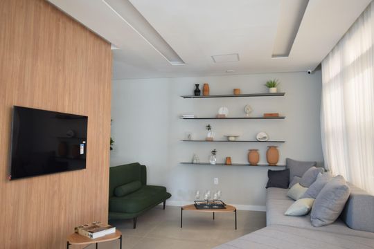 Área comum de kitnet/studio à venda com 1 quarto, 27m² em Pompeia, São Paulo