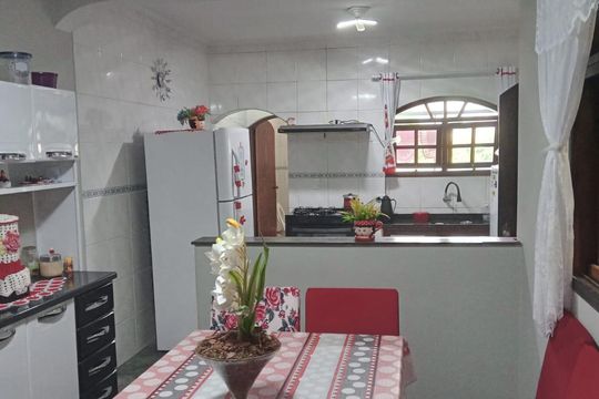 Cozinha de casa à venda com 3 quartos, 169m² em Jardim Las Vegas, Santo André