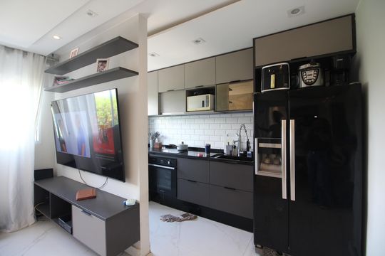 Cozinha de apartamento para alugar com 2 quartos, 50m² em Taquara, Rio de Janeiro