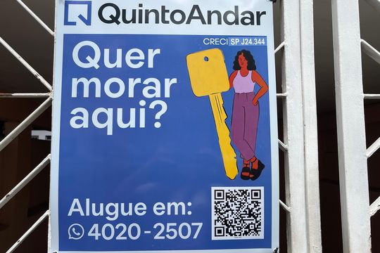 Placa de casa para alugar com 1 quarto, 45m² em Vila Carmosina, São Paulo