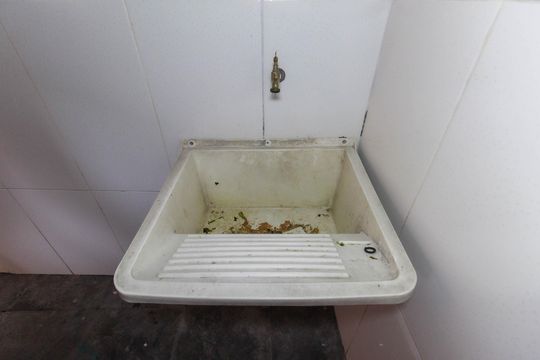 Área de Serviço de casa para alugar com 1 quarto, 45m² em Vila Carmosina, São Paulo