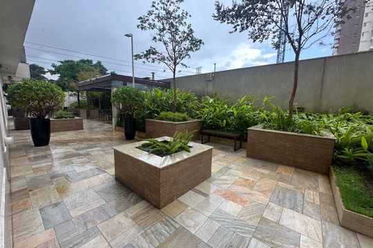 Área comum de apartamento para alugar com 1 quarto, 49m² em Alphaville Industrial, Barueri