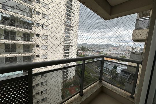 Varanda da Sala de apartamento para alugar com 1 quarto, 49m² em Alphaville Industrial, Barueri
