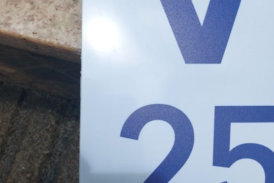 Placa instalada de apartamento à venda com 4 quartos, 165m² em Palmares, Belo Horizonte