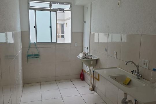 Cozinha de apartamento à venda com 2 quartos, 40m² em Anil, Rio de Janeiro
