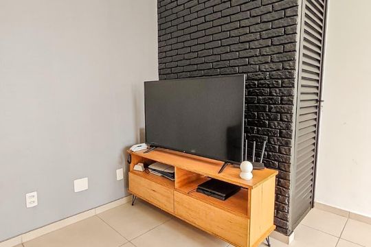 Sala de apartamento à venda com 2 quartos, 91m² em Parque Sao Vicente, Santo André