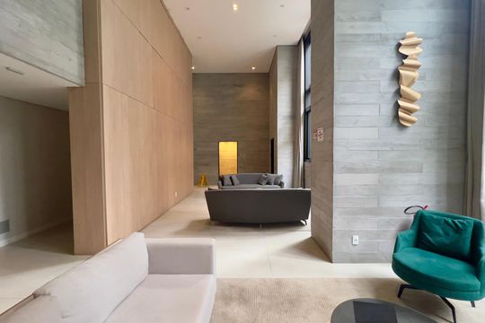 Área comum de apartamento para alugar com 1 quarto, 37m² em Pinheiros, São Paulo