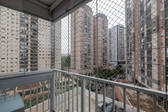 Varanda de apartamento para alugar com 1 quarto, 53m² em Alphaville Empresarial, Barueri