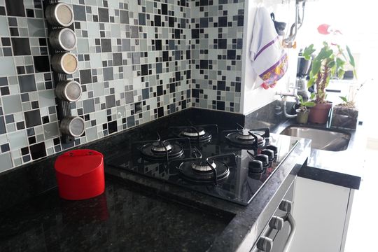 Cozinha de apartamento à venda com 2 quartos, 55m² em Mooca, São Paulo