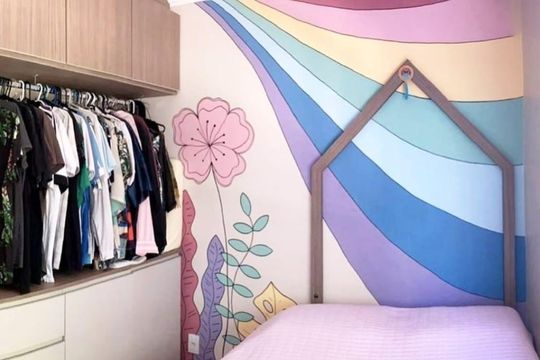 Quarto de apartamento à venda com 2 quartos, 56m² em Menino Deus, Porto Alegre