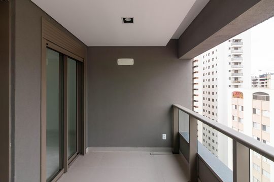 Varanda de apartamento à venda com 3 quartos, 119m² em Moema, São Paulo