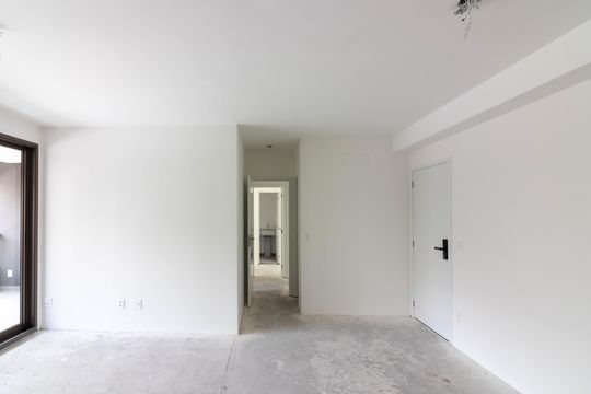 Sala/Cozinha de apartamento à venda com 3 quartos, 111m² em Moema, São Paulo