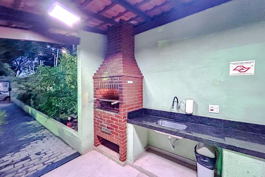 Área comum - Churrasqueira de apartamento à venda com 2 quartos, 120m² em Vila Aricanduva, São Paulo