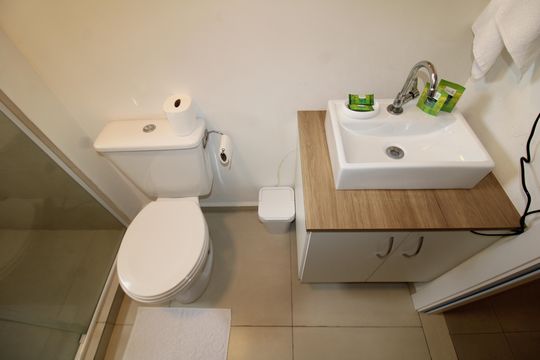 Banheiro de kitnet/studio à venda com 1 quarto, 30m² em Santana, São Paulo