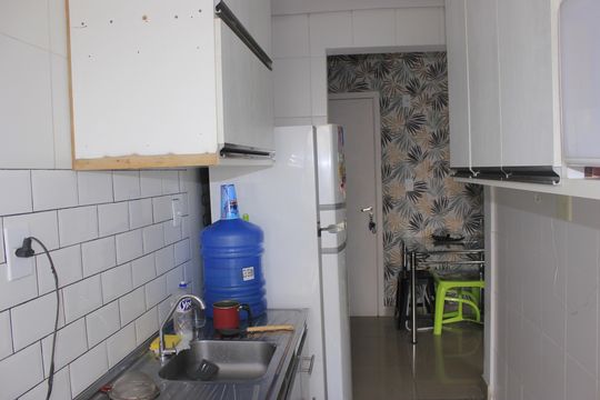Cozinha  de apartamento à venda com 2 quartos, 55m² em Macedo, Guarulhos