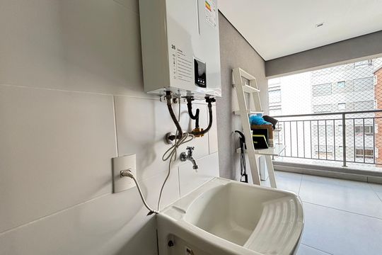 Área de Serviço de apartamento à venda com 2 quartos, 65m² em Indianópolis, São Paulo