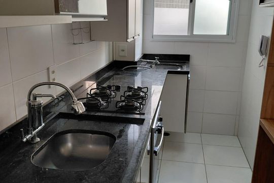 Cozinha de apartamento à venda com 2 quartos, 40m² em Vila Silvia, São Paulo