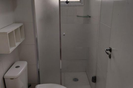 Banheiro de apartamento à venda com 2 quartos, 40m² em Vila Silvia, São Paulo