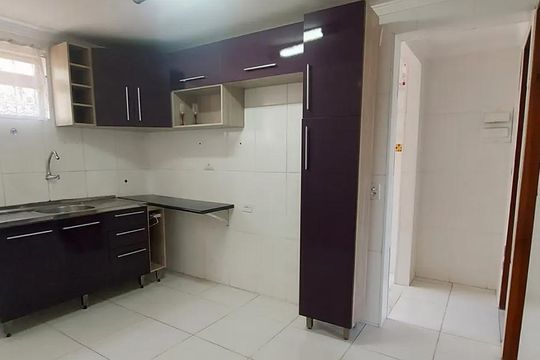 Cozinha de apartamento à venda com 2 quartos, 48m² em Artur Alvim, São Paulo