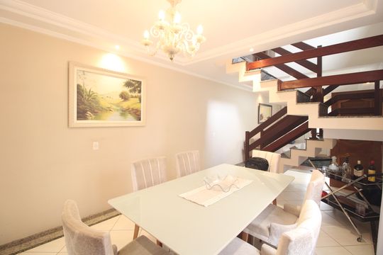Sala de jantar de casa à venda com 3 quartos, 133m² em Jardim Palmares (zona Sul), São Paulo