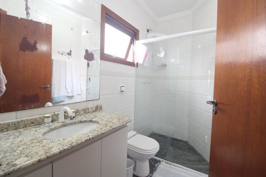 Banheiro da suíte de casa à venda com 3 quartos, 133m² em Jardim Palmares (zona Sul), São Paulo