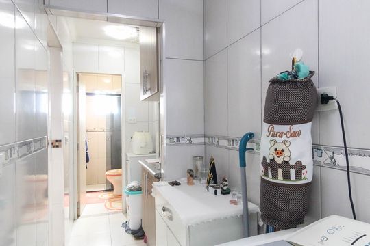 Área de Serviço de apartamento à venda com 2 quartos, 48m² em Conjunto Residencial José Bonifácio, São Paulo