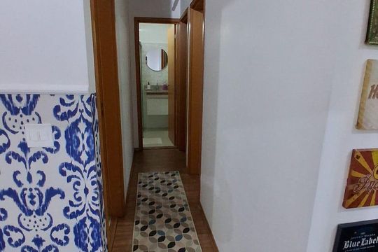 Sala de apartamento à venda com 2 quartos, 51m² em Jardim Campos Eliseos, Campinas