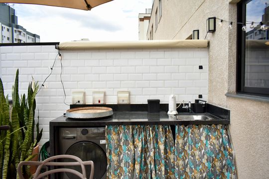 Varanda de apartamento à venda com 1 quarto, 51m² em Vila da Saúde, São Paulo
