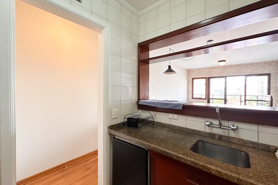 Cozinha de apartamento para alugar com 2 quartos, 45m² em Centro, São Bernardo do Campo