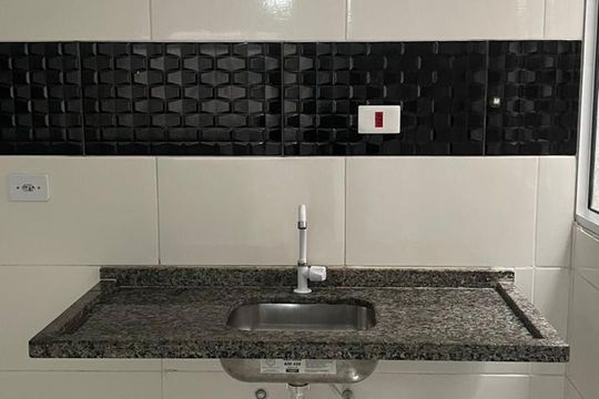 Cozinha de casa à venda com 2 quartos, 101m² em Burgo Paulista, São Paulo