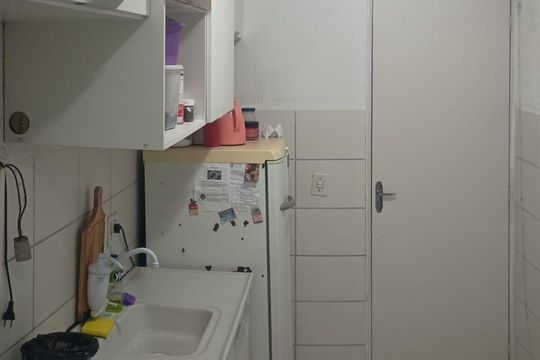Cozinha de apartamento à venda com 2 quartos, 55m² em Anil, Rio de Janeiro