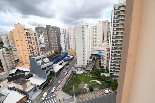 Área de Serviço - Vista de kitnet/studio à venda com 1 quarto, 53m² em Centro, Campinas