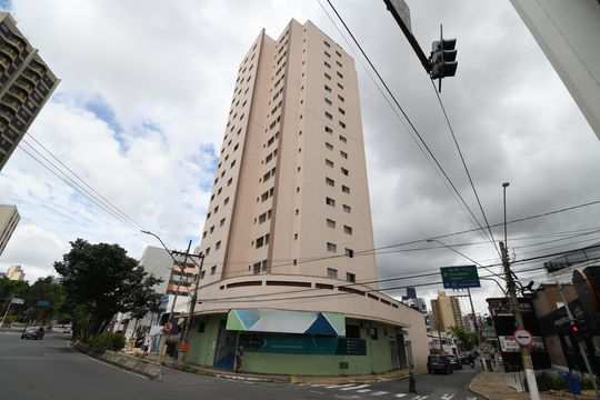 Fachada do Prédio de kitnet/studio à venda com 1 quarto, 53m² em Centro, Campinas