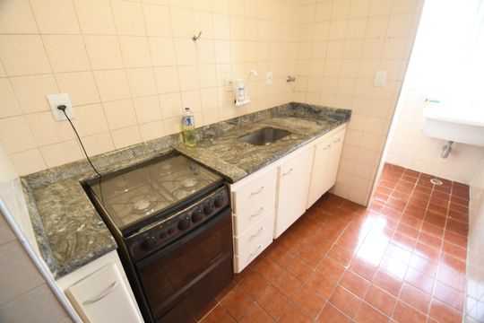 Cozinha de kitnet/studio à venda com 1 quarto, 53m² em Centro, Campinas