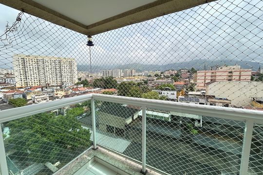 Varanda da Sala de apartamento para alugar com 2 quartos, 51m² em Engenho de Dentro, Rio de Janeiro