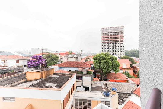 Varanda de kitnet/studio à venda com 1 quarto, 27m² em Vila Sonia, São Paulo