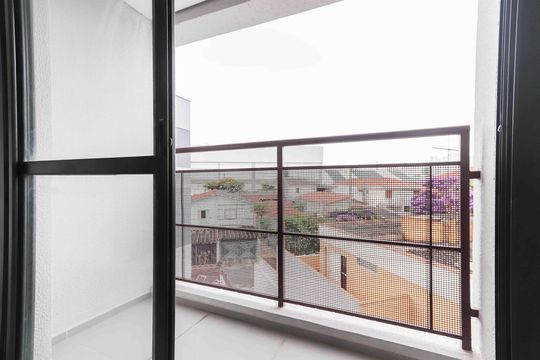 Varanda de kitnet/studio à venda com 1 quarto, 27m² em Vila Sonia, São Paulo
