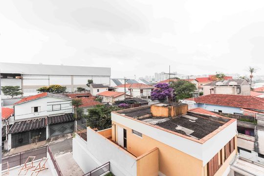 Varanda de kitnet/studio à venda com 1 quarto, 27m² em Vila Sonia, São Paulo